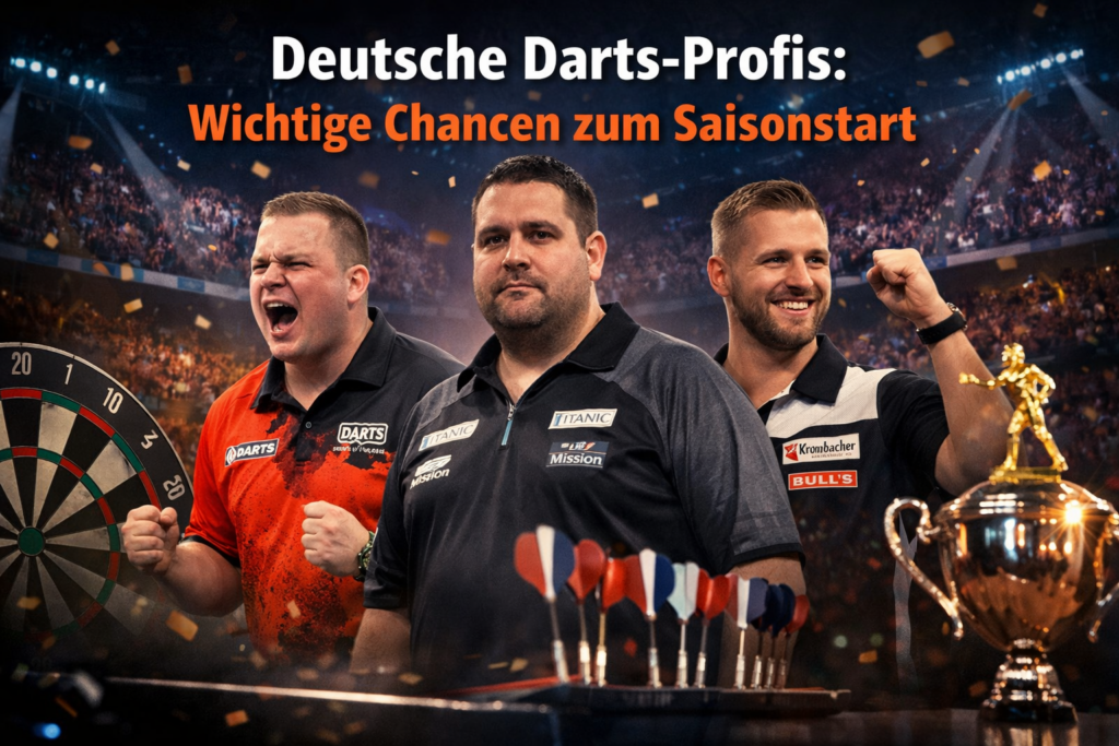 Deutsche Darts-Profis beim Saisonstart