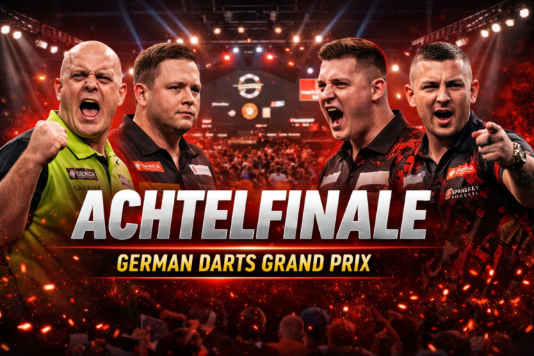 German Darts Grand Prix 2026 - Das Achtelfinale steht an