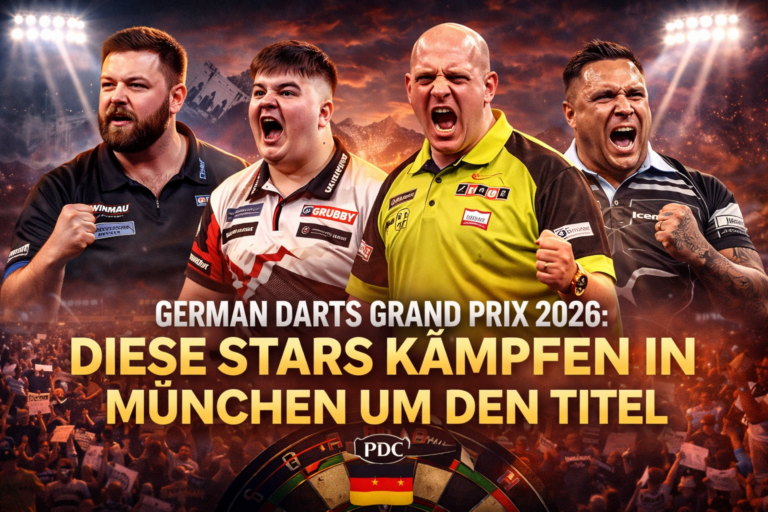 German Darts Grand Prix 2026 - Stars kämpfen in München um den Titel