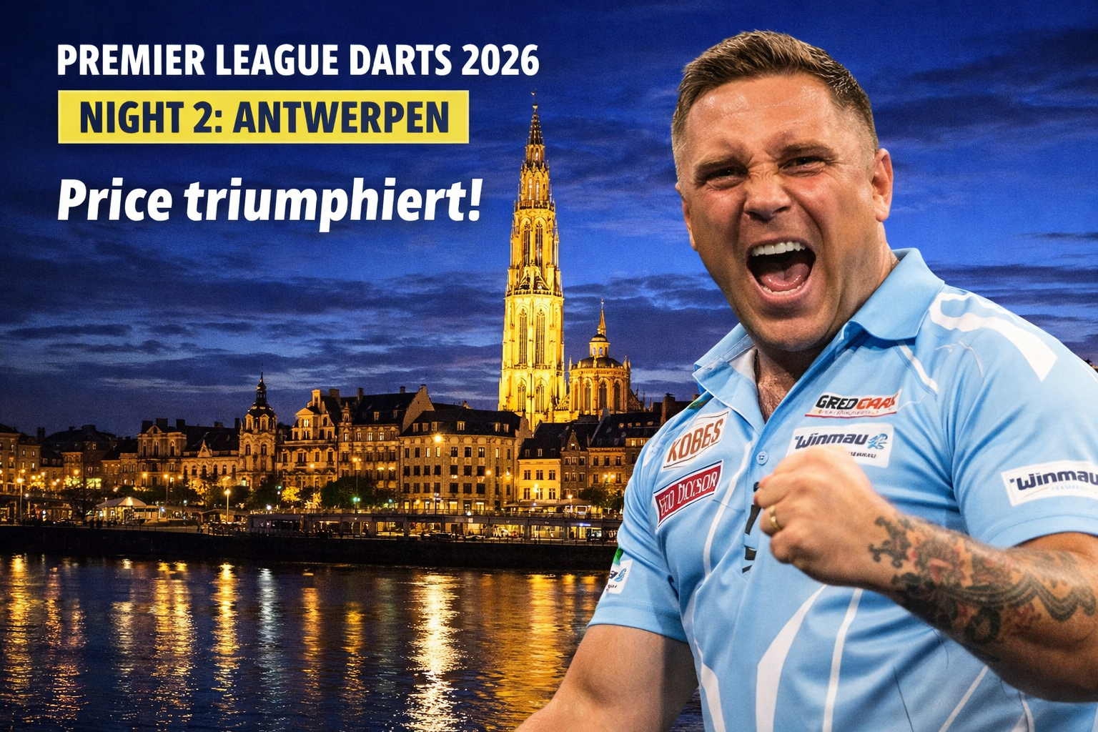 Premier League Darts 2026 – Night 2 in Antwerpen: Ergebnisse, Matches & Spielverlauf