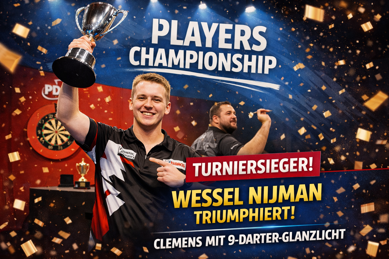 Wessel Nijman gewinnt Players Championship 2