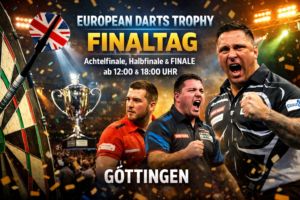 Finaltag der European Darts Trophy 2026 in Göttingen steht bevor