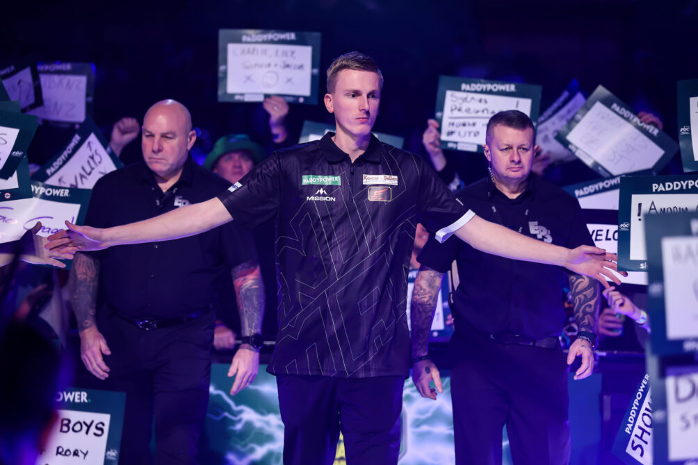 Wessel Nijman beim Walk-on